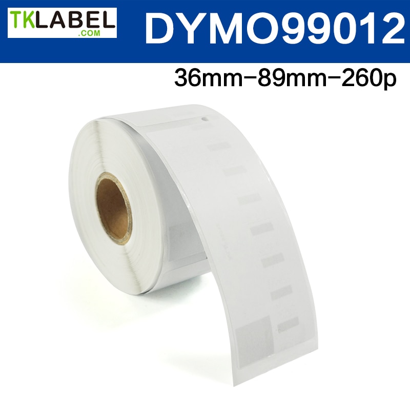 2 rouleaux X étiquettes Dymo compatibles 99012