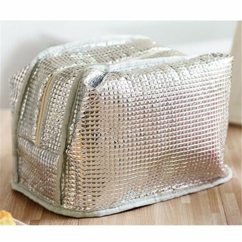 Tragbare Striped Dots muster Lunch Tasche Für Frauen Kinder Thermische Picknick Kühler Isolierte Reise Carry Lagerung Tote Taschen Kühler