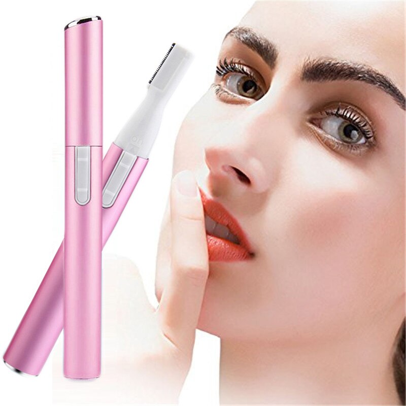 Multifunction Electric Trimmer Women Mini Eyebrow Leg Hair Clipper Face Pubic Haircut Portable Shaver Razor Epilator
