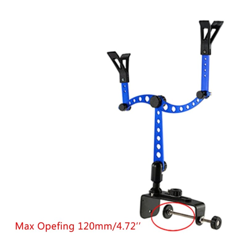 Adjustable Aluminium Alloy Fishing Rod Holder Ground Support Stand Fish Holder Multi-Purpose Boat Bridge Fishing