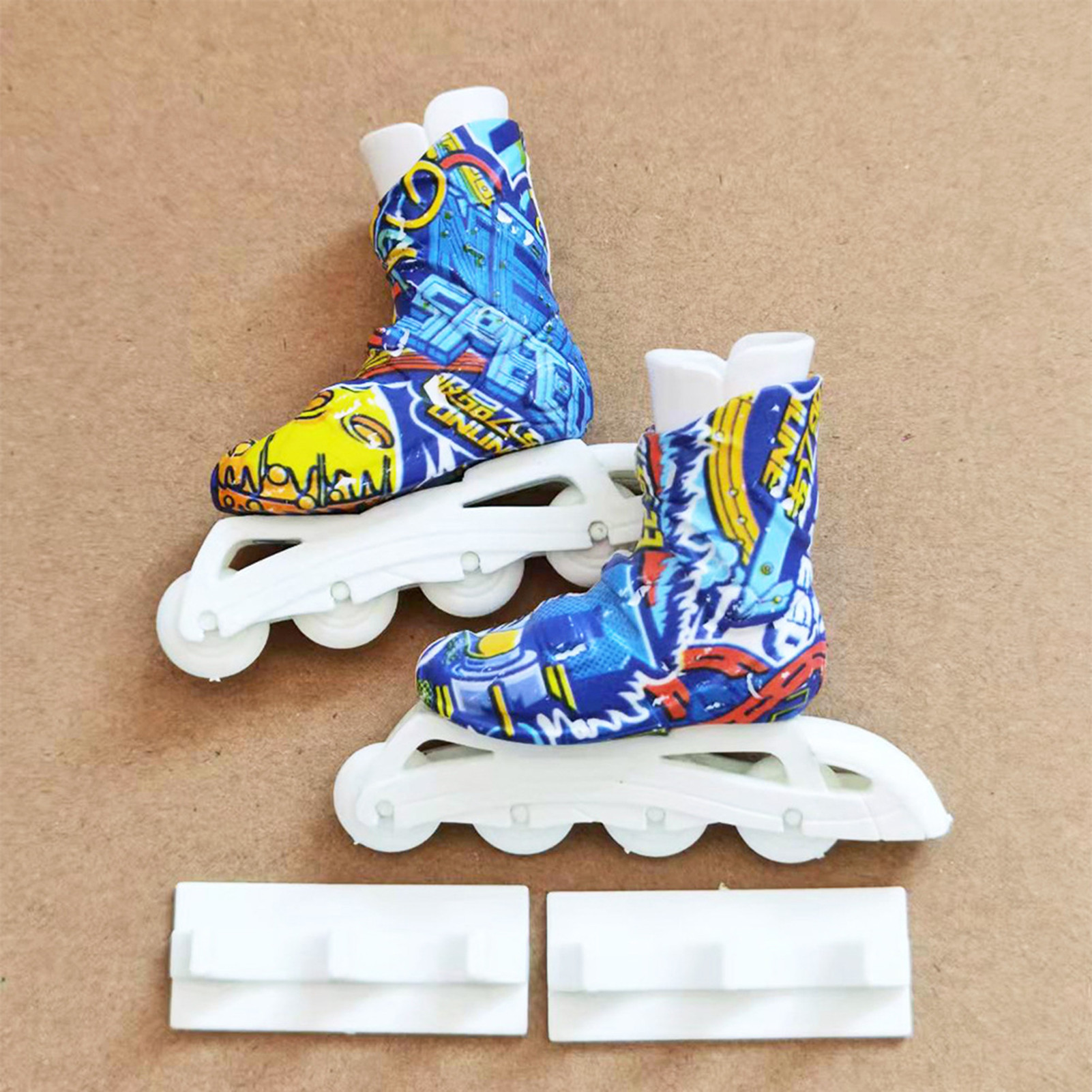 Mini patines para dedos, Mini patines de ruedas para dedos, Mini zapatos de Skateboard geniales para dedo, Breakdance