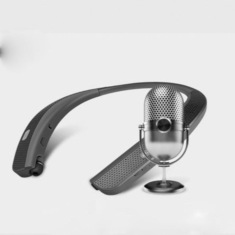 Nowe słuchawki Bluetooth HBS-W120 Lekki bezprzewodowy zestaw słuchawkowy stereo z pałąkiem na szyję z głośnikiem do rozmów telefonicznych podczas ćwiczeń sportowych