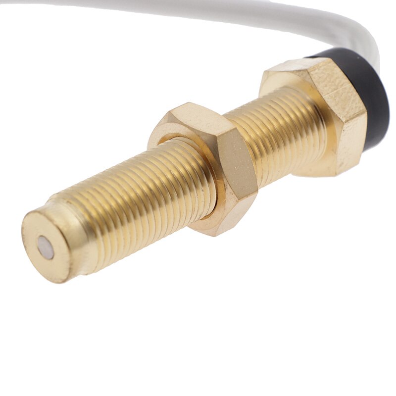 6000 8000 Rpm Tachometer Tacho Meter Gauge Hourmeter 12V/24V 85mm Toerenteller 12v Hour Meter Sensor For Marine Boat Car Truck: M16 Sensor