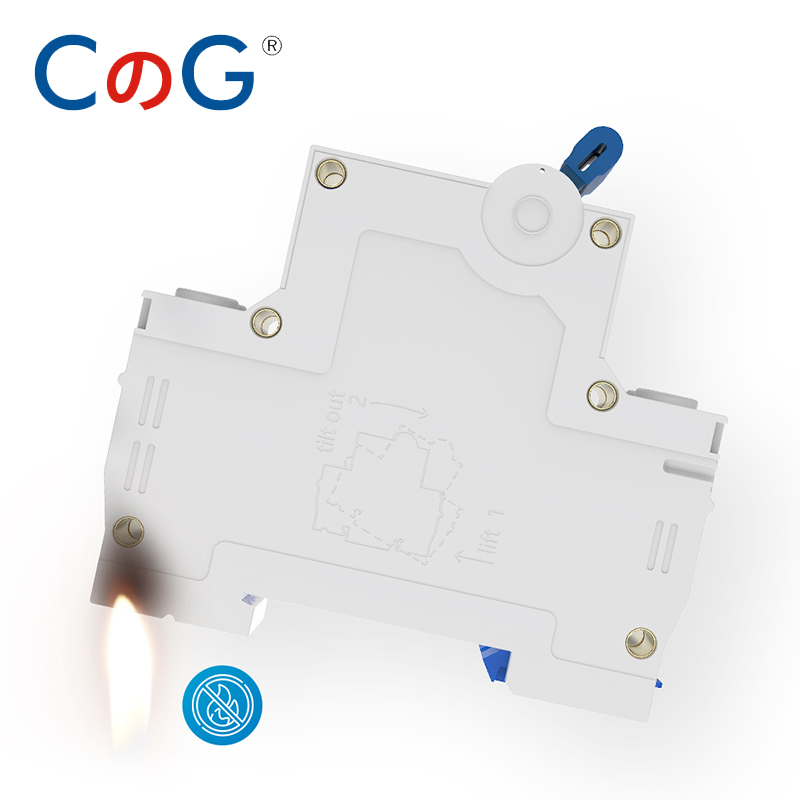 Cg 2p mcb 10a 16a 20a 25a 32a 40 a 50 a 63a effektbryter  dz47z 500v/1000v din-skinnemontert dc-frakoblingsbryter til solcelleanlegg