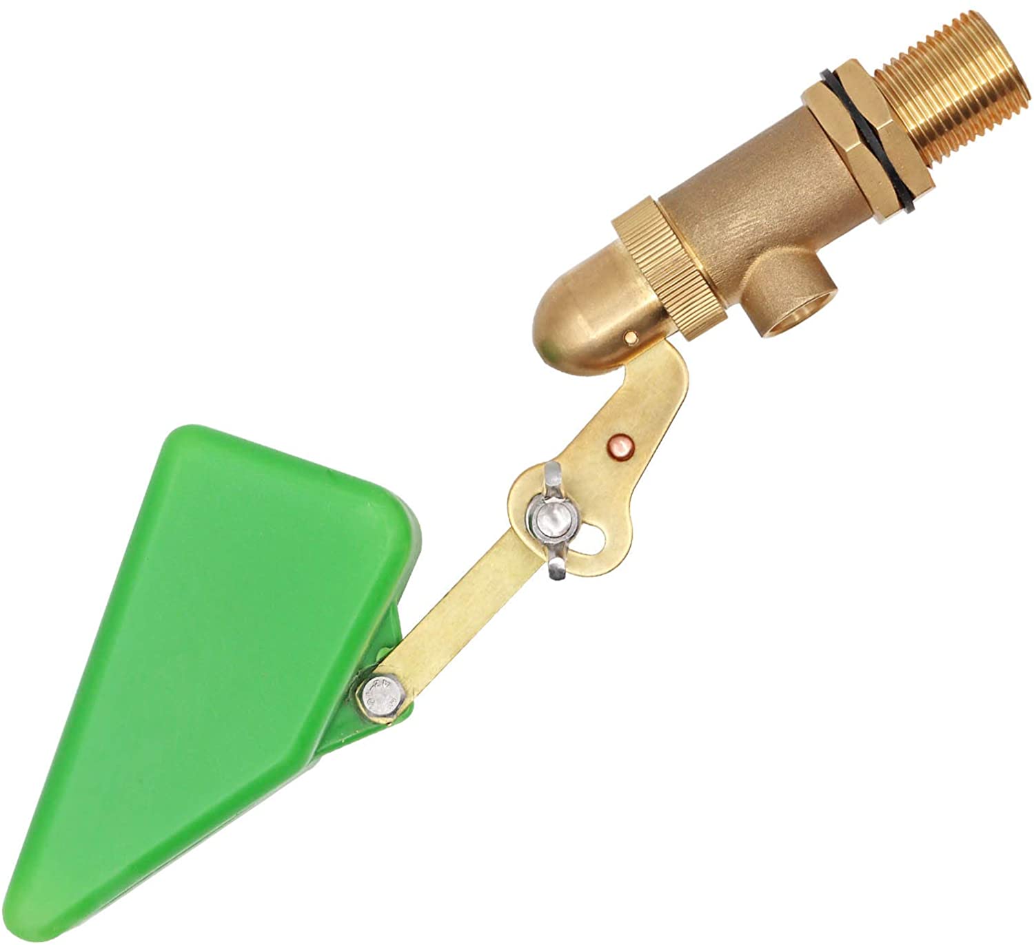 1/2 Inch Messing Valve Float Water Vlotter Met Verstelbare Float Ball Valve Voor Water Tank Fonteinen Vee Waterer