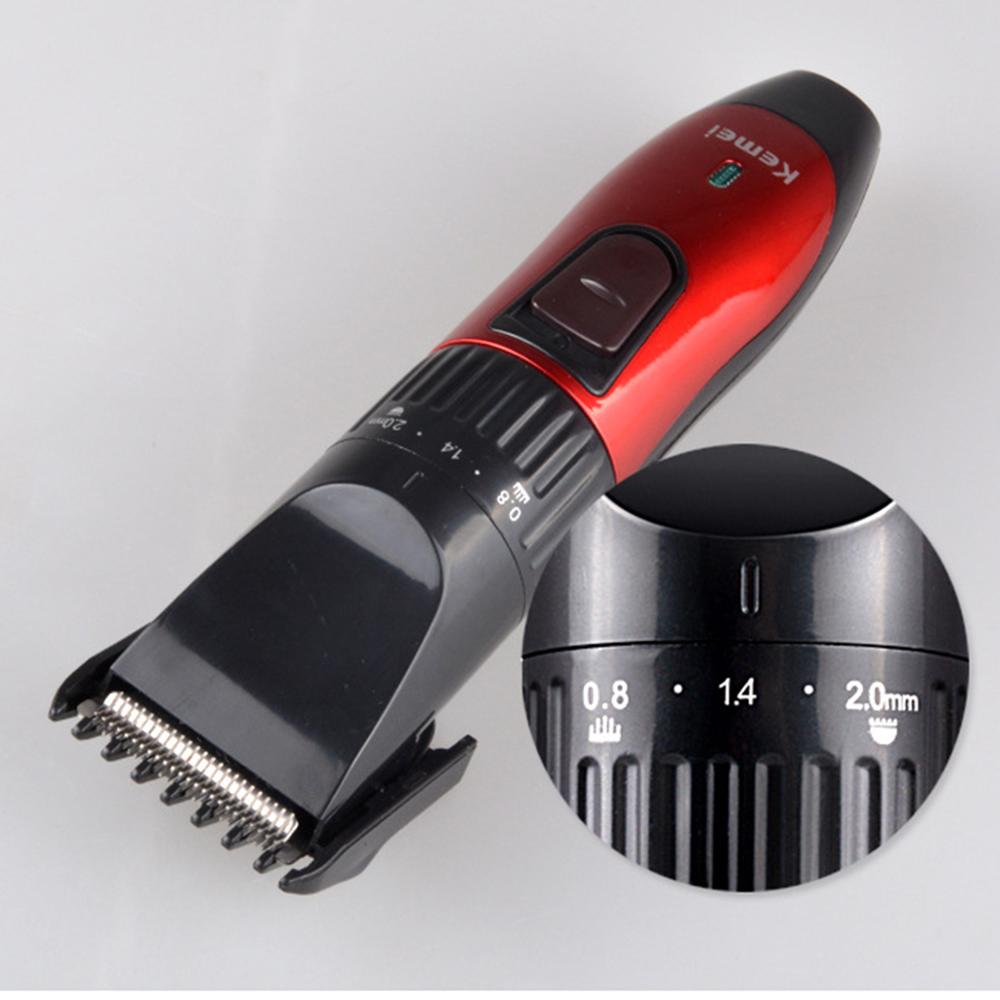 KM-730 Elektrische Haar Haarschneidemaschine kabellos Elektrische Trimmer Lange bereithalten Wiederaufladbare Haar Schneiden Maschine Elektrische Haar Trimmer Männer