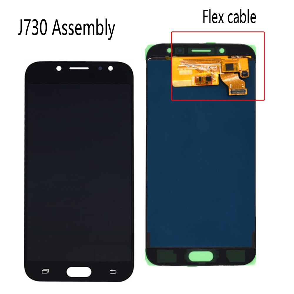 5.5 "Voor Samsung Galaxy J7 Pro J730 Lcd Touch Screen Digitizer Vergadering Voor SM-J730F J730FM/Ds j730F/Ds J730GM/Ds