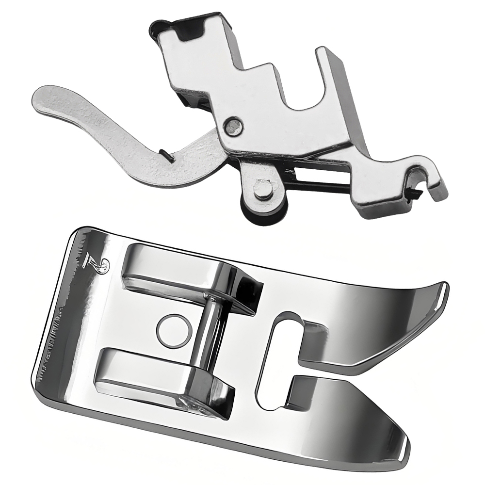 Prensatelas Universal para costura y acolchado, adaptador de vástago bajo a presión para accesorios de máquinas de coser domésticas: Default Title