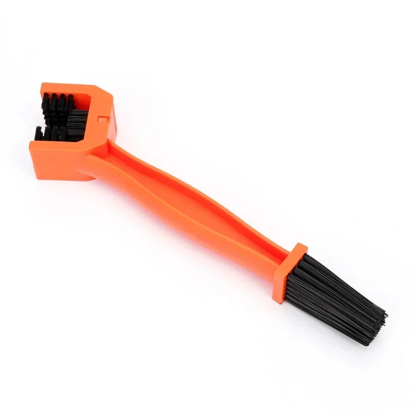 Motorrad Kette Pinsel Reiniger Kunststoff Fahrrad Moto Pinsel Radfahren Sauber Kette Reiniger Outdoor Wäscher Wartung Werkzeug: Rot