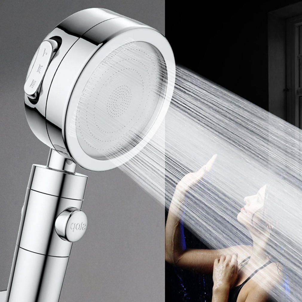 Bathroom Spa Shower Head Sprinkler Stop Water Switch Handheld Shower Pressurized Showers With Filter Cotton