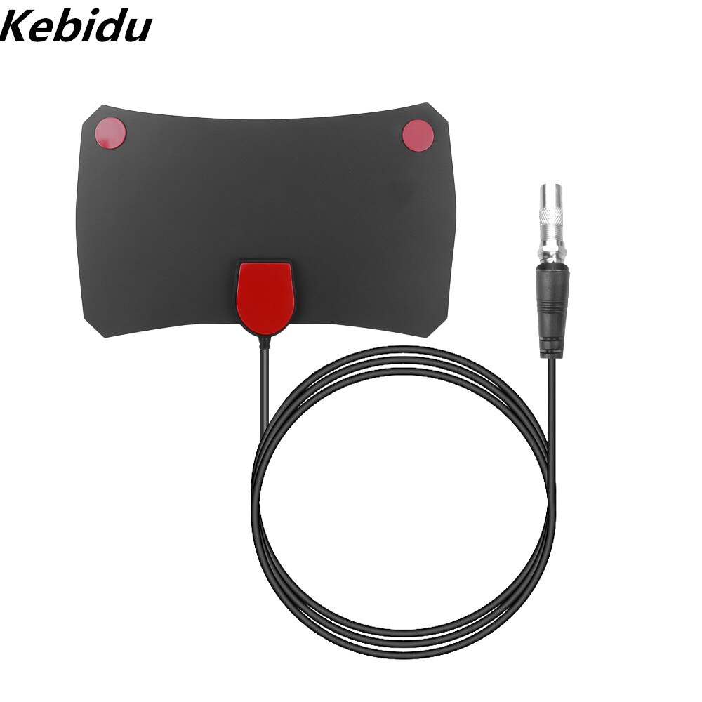 Kebidu 4k 25db high gain hd tv dtv box digital tv antenne eu stik 50 miles booster aktiv indendørs antenne hd flad