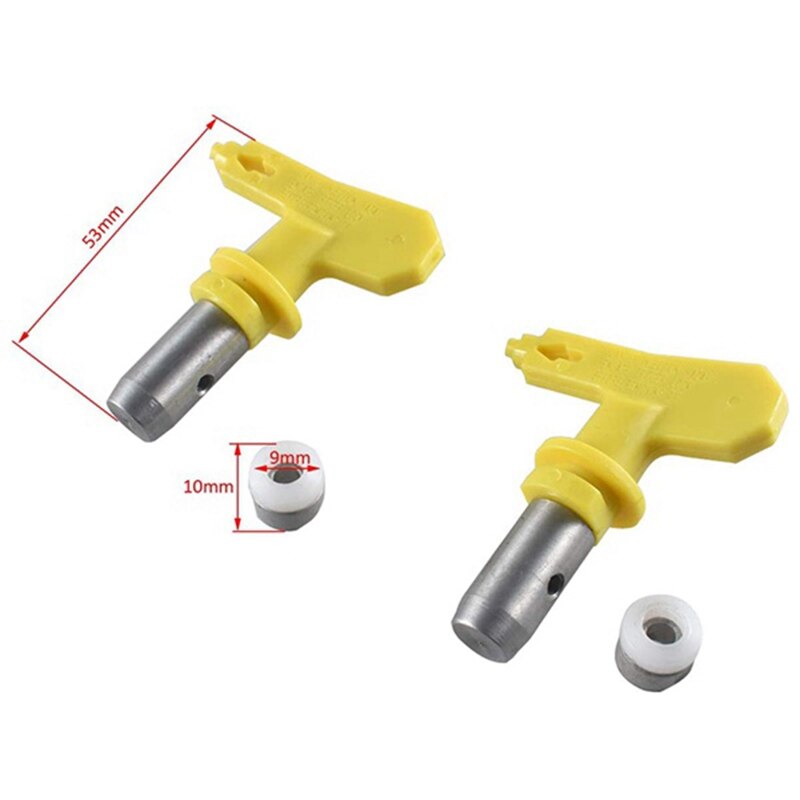 Double Head Painter Spray Extension High Pressure Stick Painter Airless Spray Tip Tool Sprayer Tools