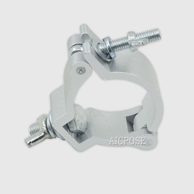 10Pcs/lots Stage Lights Clamp Hanger Truss Bracket Stage Heavy Duty Hooks Theatre Lighting Kit 48-51mm 100kg Alumimun Alloy Hook