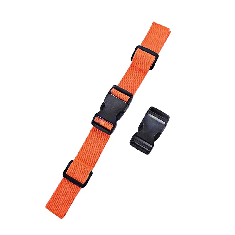 Adjustable Children&#39;s Outdoor Backpack Shoulder Strap Fixed Belt Strap Non-slip Pull Belt Bag Chest Strap: Orange