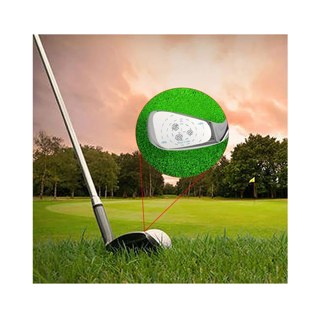 Golf Verein Einschlag Band Etiketten Aufkleber für Fahrer Holz Eisen Putter Ball Schlag Recorder 250 Schulungen hilfen für schwingen-Ausbildung