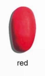 5 stk holdbart diy reparationspindefiks silikone gummi mudderværktøj formbar lim selvindstillet reparationspind fix elastik plast reparation: 5 røde