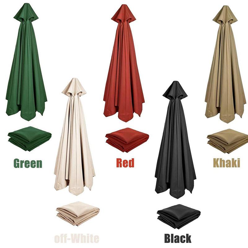 Tela de repuesto para sombrilla de Patio, toldo Hexagonal impermeable para playa, protección solar, accesorios desmontables