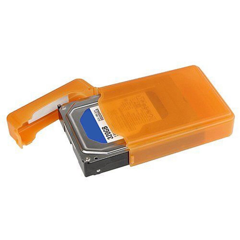 Dustproof 3.5In Dustproof Protection for SATA IDE HDD Hard Disk Drive Storage Case Multifunction Cable Earphone Headset Box Bag