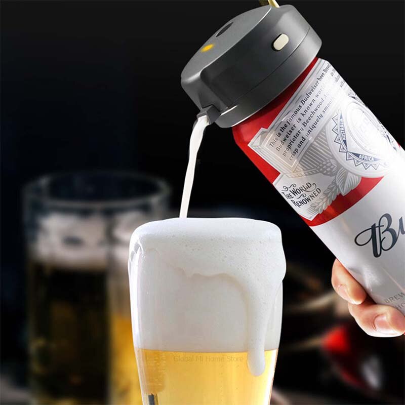 STARCOMPASS Portable Beer Cooler Beer Foam Machine Use With Special Purpose For Bottled and Canned Beers Cabinet