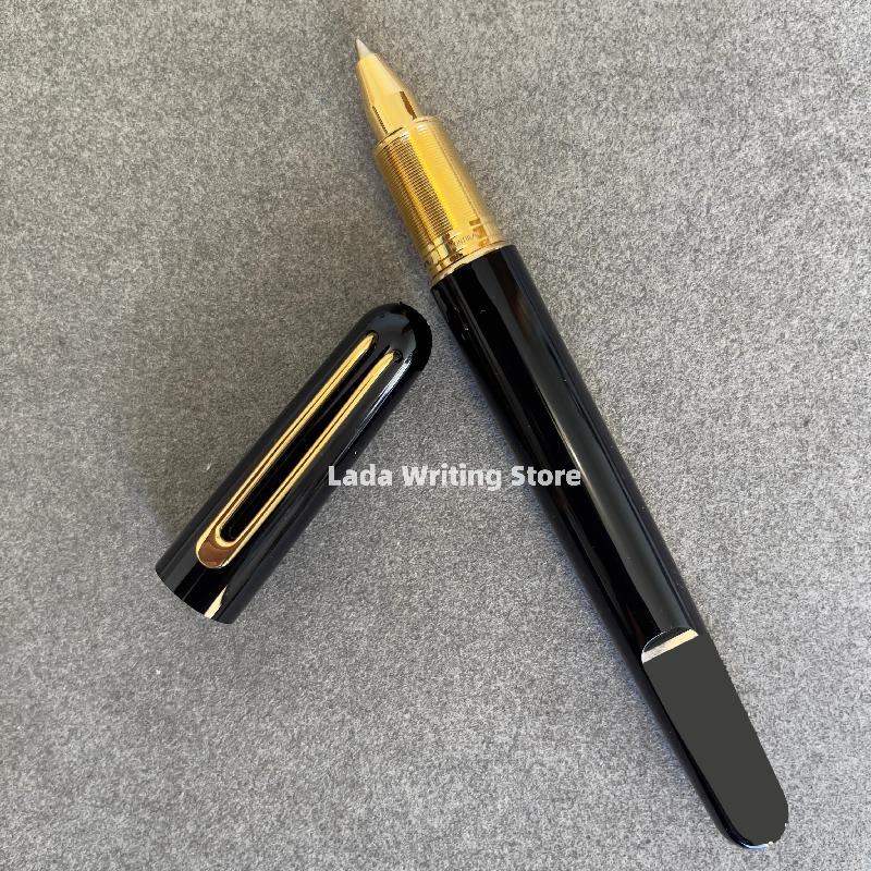 M-series with magnetic cap, fountain pen, rollerball pen, colorful resin holder, beautiful, smooth, writing gifts: Light grey / Ef