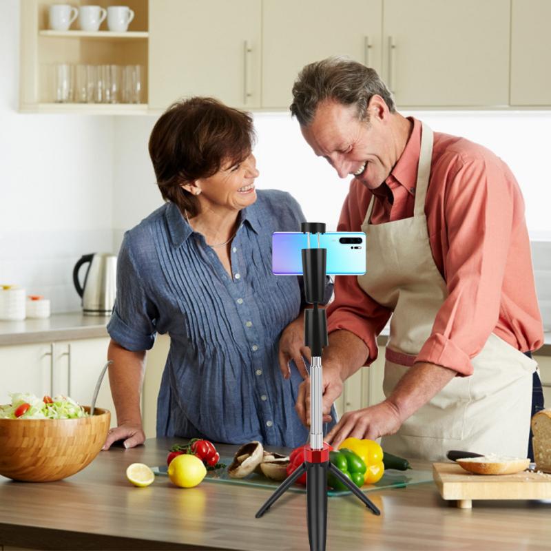 Gimbal Stabilizer voor smartphone, KOSCHEAL 2-assige automatische gezichtstracking selfiestick met statief, 360 ° rotatie met afstandsbediening voor Android en iPhone, ideaal voor vloggen, YouTube