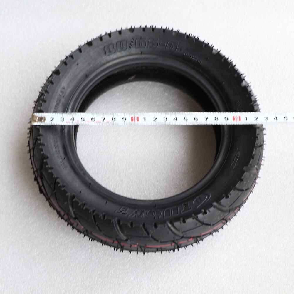 Tubo interior de neumático para patinete eléctrico, accesorio de neumático de carretera endurecido y ensanchado, para V Mart de 10 pulgadas, 80/65-6 (10x3,0-6)
