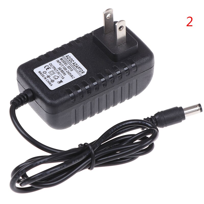 Dc 3 V 1a Ac Converter Adapter Voeding Lader Eu Plug 5.5 Mm X 2.1 Mm: 2