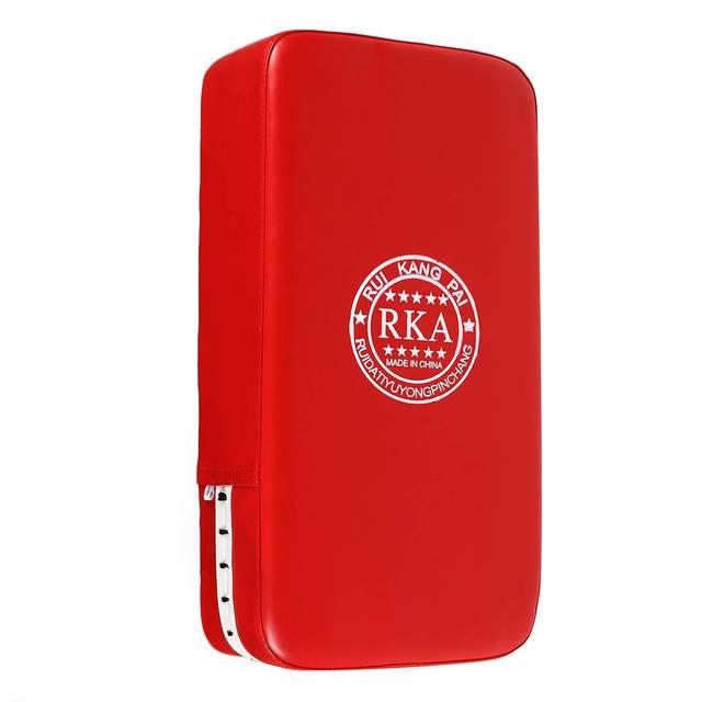 Sac de frappe en cuir PU, sac de boxe, sac de sable, Fitness Taekwondo MMA, coups de main, équipement d&#39;entraînement Muay Thai cible pied 2 pièces: 1PCS RED TYPE A