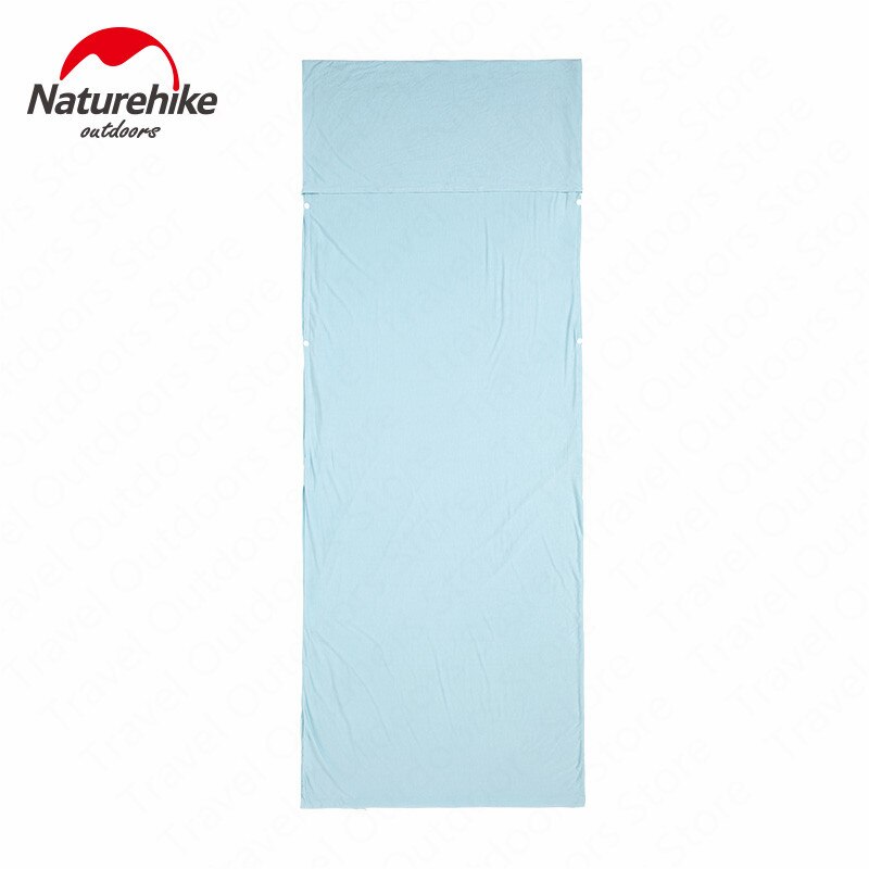 Naturehike Outdoor Draagbare Slaapzak Modal Stof Ultralight Envelop Slaapzak Zachte Voering Hotel Anti Vuil Slaapzak