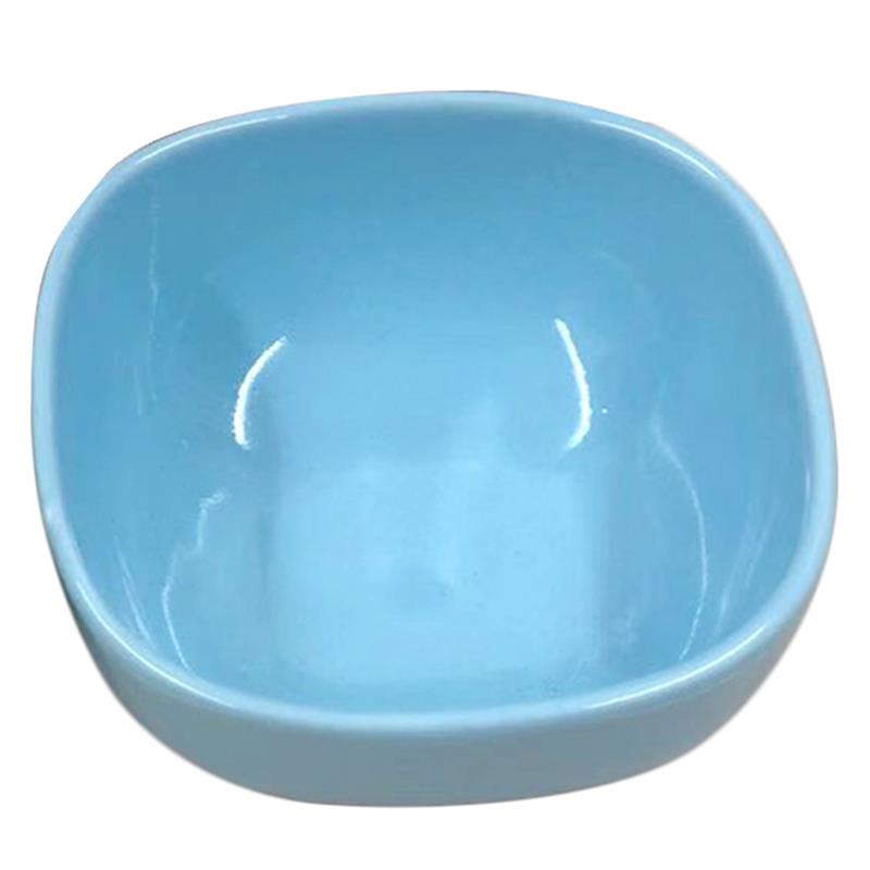 Miska dla zwierząt chomik miska dla zwierząt ceramiczne ugryzienie chomika miseczka na wodę kolorowe małe zwierzę miska akcesoria dla zwierząt losowy kolor