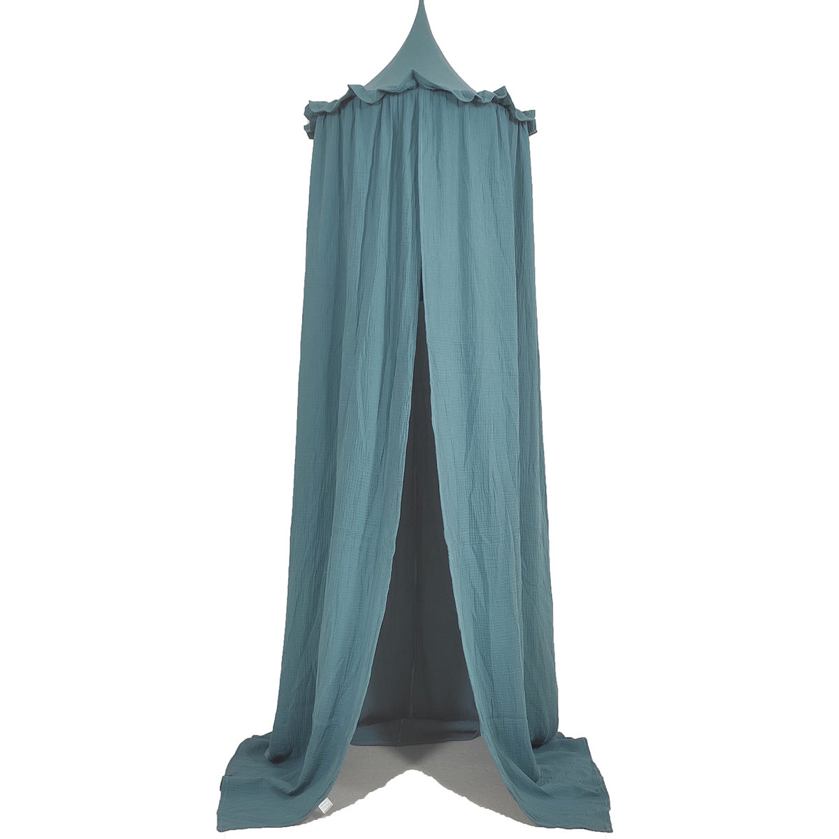 Premium Muslin 100% Cotton Hanging Bed Canopies Decorative Tent Nursery Canopy for Kids Room: army green