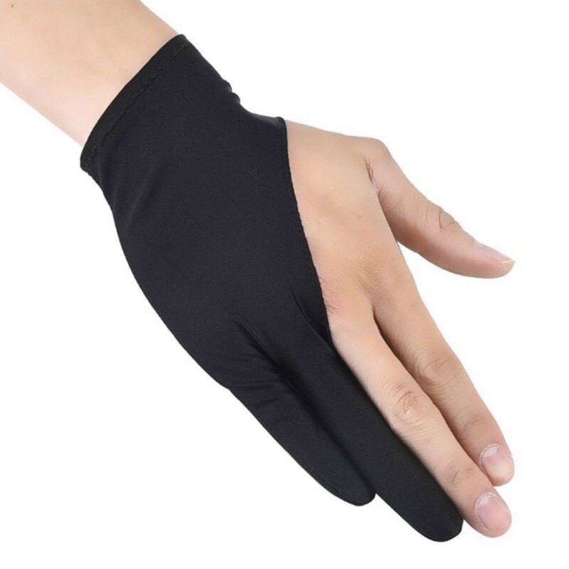 2-Finger Tablet Drawing Anti-Touch Gloves For iPad Pro 9.7 10.5 12.9 Inch Pencil