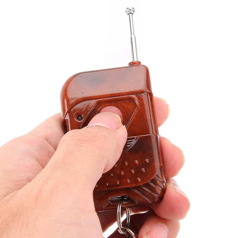 Wireless Remote Control Transmitter Receiver Kit for Door Access Control System with 3 * Remote Controller + 2 * Receiver