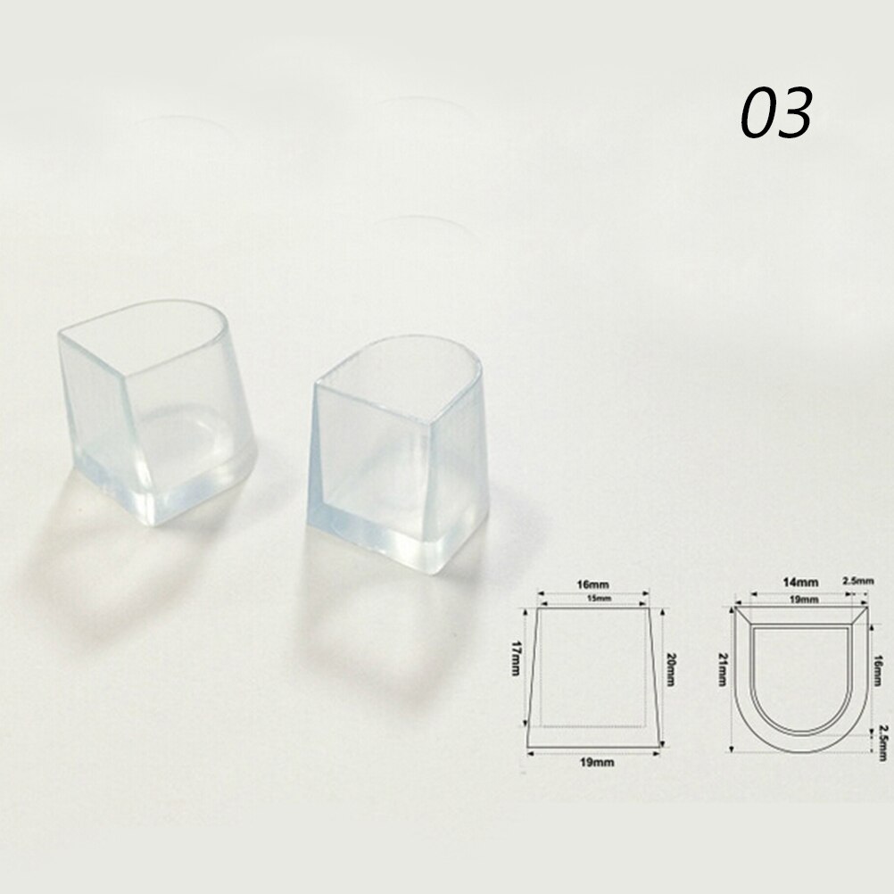 2 uds protectores de tacón alto Para tacones de aguja estilo latino, cubiertas de baile, tapones para el talón, antideslizantes de silicona, Heeler alto para zapatos de boda, 3 tamaños: L