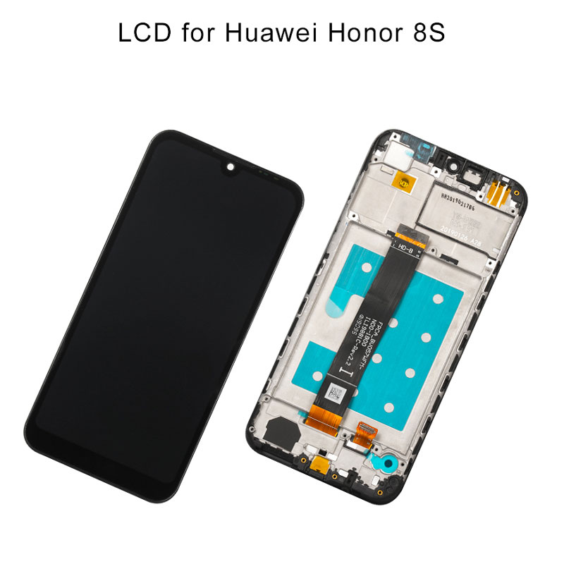 Pantalla Lcd Probado AAA para Huawei Honor 8S, pantalla táctil con marco de repuesto para Huawei Honor 8S KSA-LX9