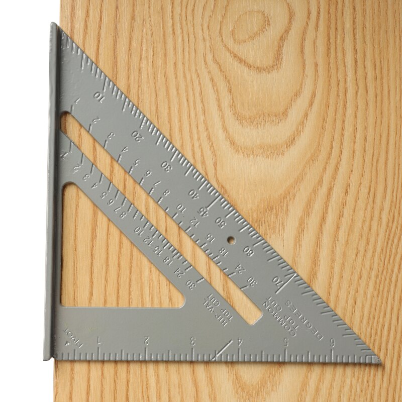 Hoekmeter - Verticale bellenniveaus | 7 inch aluminium gradenboog