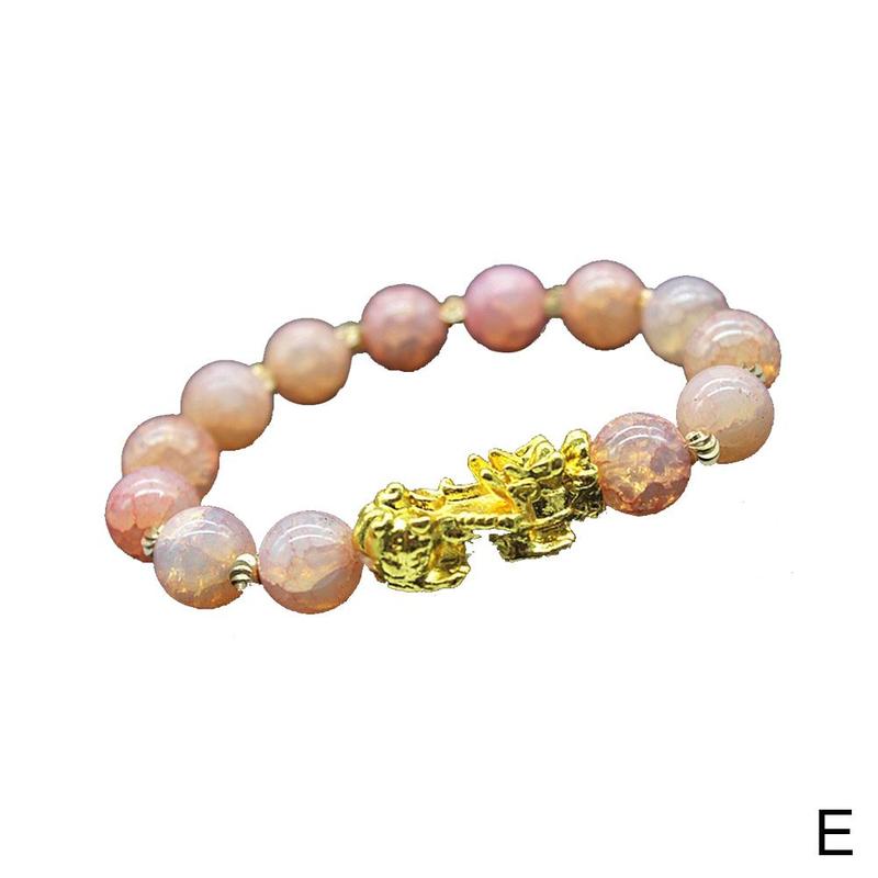 Bixie Armband Chinese Goede Lucky Charm Feng Shui Pi Yao Rijkdom Armbanden Sieraden Lucky Armbanden: E