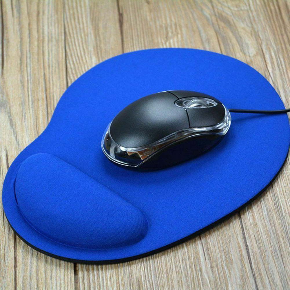 1PC Ergonomic Comfortable Soft Wrist Rest Mouse Pad Non Slip Mice Mat Desk Cushion Universal for Computer PC Tablet