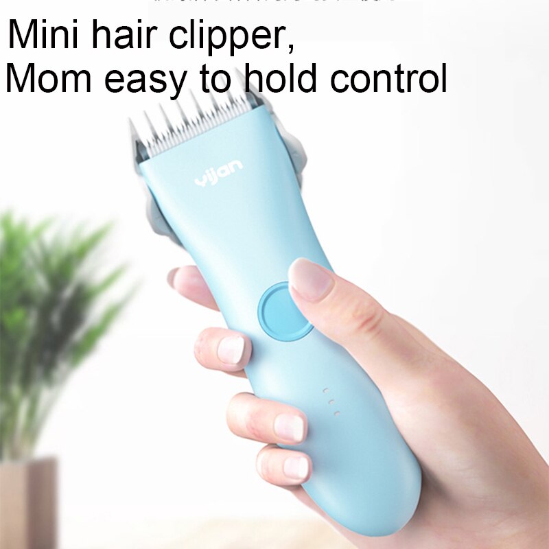 Baby Hair Clipper Mute Waterproof Razor Baby Hair Clipper Charging Household Children Hair Clipper for Kinds and Adult