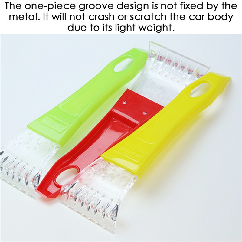 Portable Car Mini Windshield Snow Removal Scraper Shovel Ice Shovel Window Glass Cleaning Tool Accessories