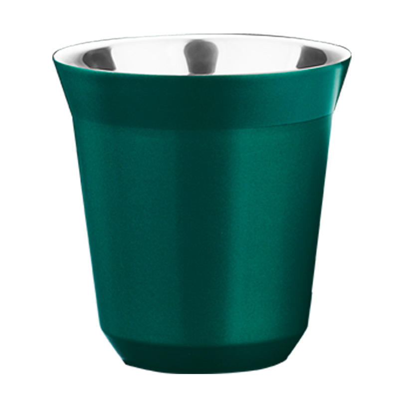 Stainless Steel Espresso Cups Double Walled Vacuum Insulated Heat Resistant Coffee Cups Unbreakable Small Cup: Clear / >600ML