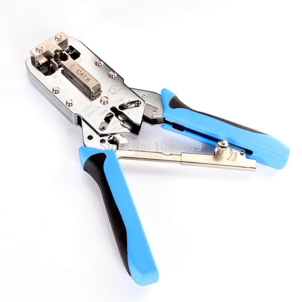 Multifunctional RJ45 8P Network RJ11 Cable Ethernet Cat 6 Terminals Crimping Tool Plier Crimper