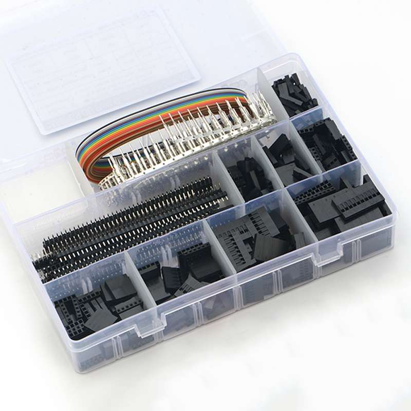 IWISS SN-28B Micro Terminals Crimping Plier For AWG28-18 Dupont Pins 1550PCS 2.54mm Pitch Wire-to-Wire Dupont Connector Kit: Orange