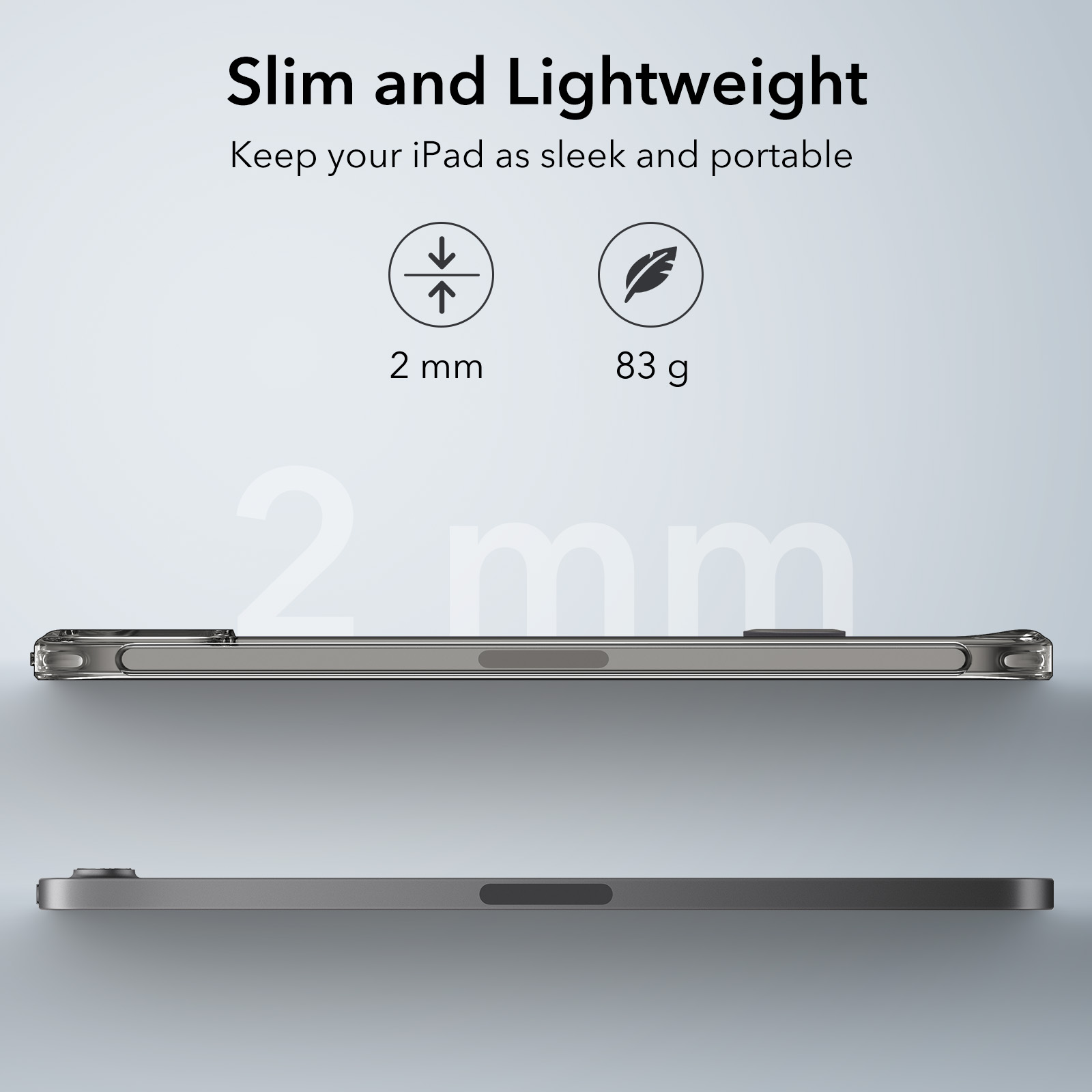 ESR para iPad Mini 7 Funda 2024 3 modos de soporte Funda para iPad Mini de 7. a/6a generación con soporte (2024) Funda Boost Kickstand