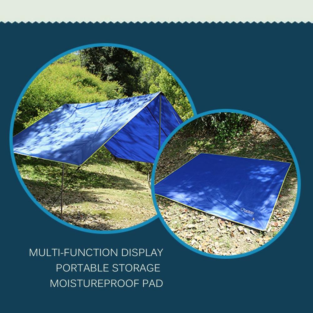 Camping Mat Ultralight Outdoor Waterproof Tent Tarp Footprint Ground Oxford Sheet Mat Blanket Canopy for Camping Hiking Picnic