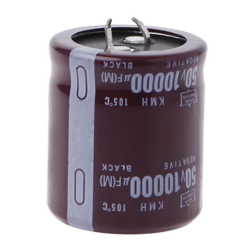 10000uf 50v 105 °c strømelektrolytisk kondensator med snappasning  n1hf