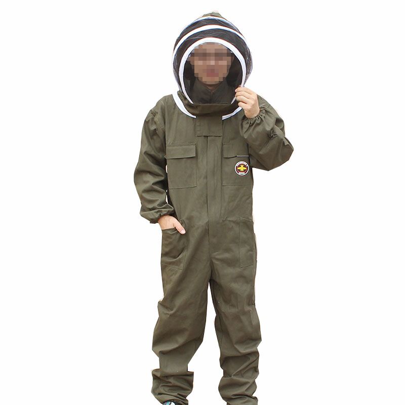 Bee proof clothing All in one anti bee suit Breathable anti bee suit Collecting bees Anti bee suit Beekeeping tools
