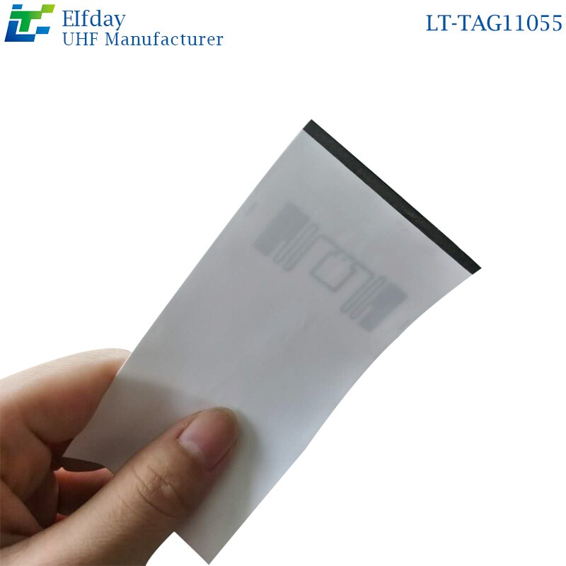 LT-TAG11055 Washed cloth label RFID tag FID clothing standard electronic label Self-adhesive cloth
