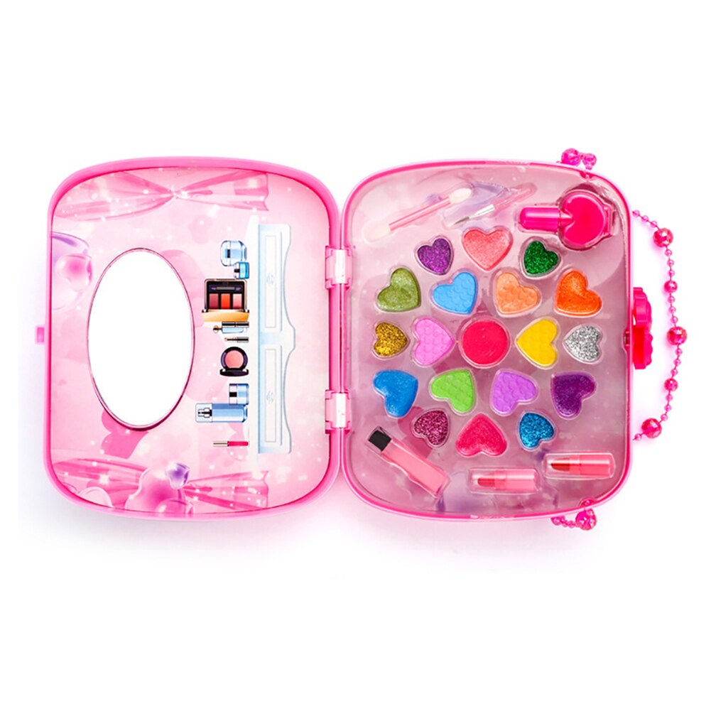 Meisjes Pretend Play Simulatie Eye Power Cosmetische Etote Tas Makeup Tools Kit Te Stor Speelgoed