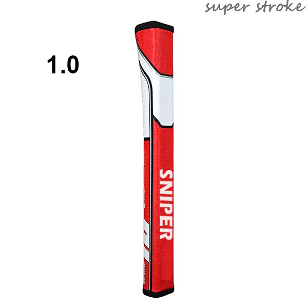 SS putter grips GT 1.0/2.0 size golf putter with no Taper Technology: 1.0 red white